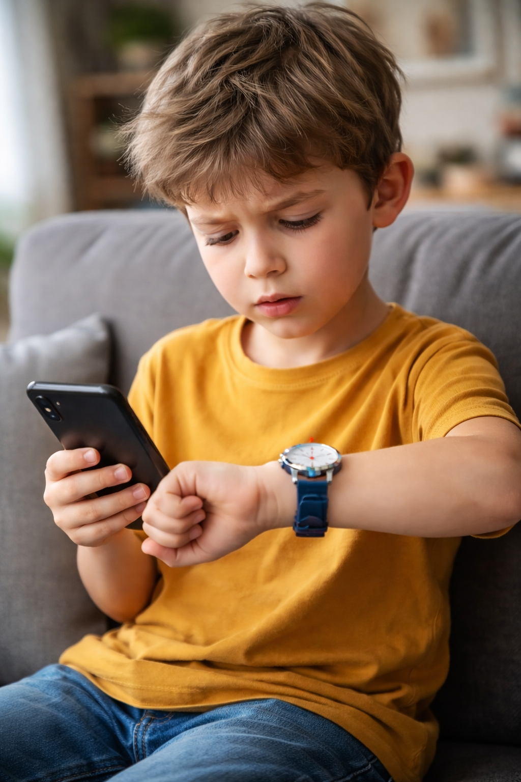 Illustration de l'article : Écrans numériques : pourquoi les enfants savent de moins en moins lire l'heure